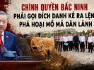 Chính quyền Bắc Ninh phải gọi đích danh kẻ ra lệnh phá hoại mồ mả dân lành