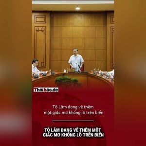 Tô Lâm đang vẽ thêm một giấc mơ khổng lồ trên biển