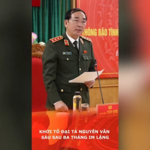 Khởi tố Đại tá Nguyễn Văn Sáu sau ba tháng im lặng