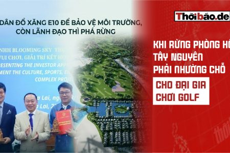 Khi rừng phòng hộ Tây Nguyên phải nhường chỗ cho đại gia chơi golf