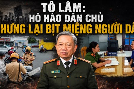 Tô Lâm: Hô hào dân chủ nhưng lại bịt miệng người dân