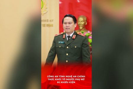 Công an tỉnh Nghệ An chính thức khởi tố người phụ nữ đi khiếu kiện