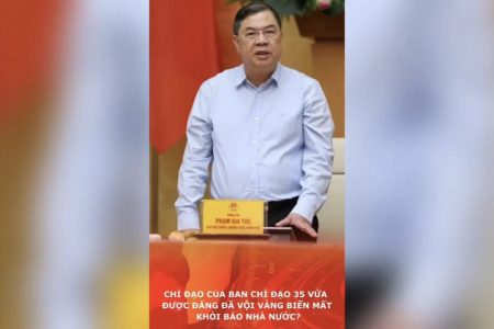 Chỉ đạo của Ban Chỉ Đạo 35 vừa được đăng đã vội vàng biến mất khỏi báo nhà nước?
