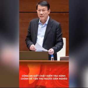 Công an siết chặt kiểm tra hành chính để tận thu người dân nghèo