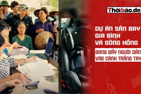 Dự án sân bay Gia Bình và sông Hồng đang đẩy người dân vào cảnh trắng tay