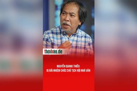 Nguyễn Quang Thiều: Bị bãi nhiệm chức chủ tịch hội nhà văn