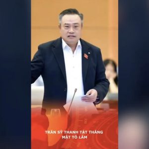 Trần Sỹ Thanh tát thẳng mặt Tô Lâm