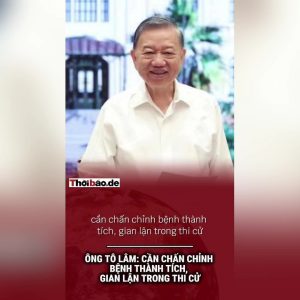 Ông Tô Lâm: Cần chấn chỉnh bệnh thành tích, gian lận trong thi cử