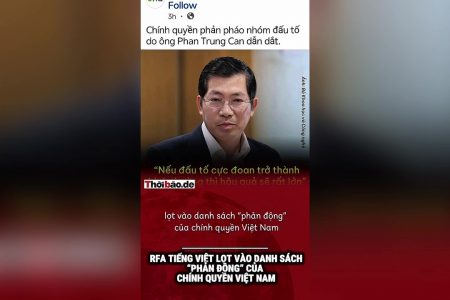 RFA Tiếng Việt lọt vào danh sách „phản động“ của chính quyền Việt Nam