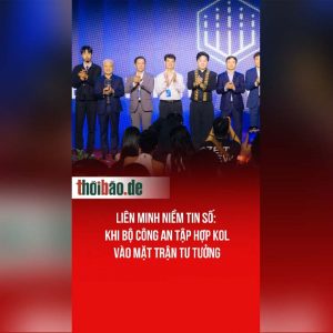 Đảng xây dựng 20.000 KOLs: Vì sao Tô Lâm không thể là biểu tượng cho giới trẻ?