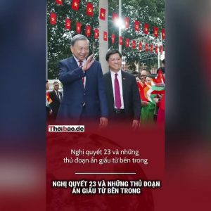 Nghị quyết 23 và những thủ đoạn ẩn giấu từ bên trong