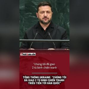 Tổng thống Ukraina: “Chúng tôi đã giao hai tù binh chiến tranh triều tiên tới hàn quốc”