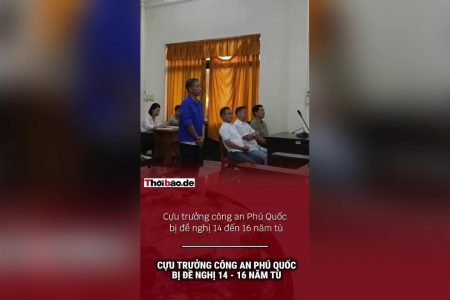 Cựu trưởng Công an Phú Quốc bị đề nghị 14-16 năm tù