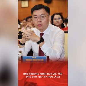 Ông Trương Minh Huy Vũ: Tân phó chủ tịch TP HCM là ai