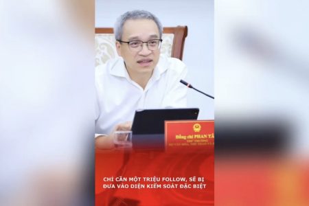 Chỉ cần một triệu follow, sẽ bị đưa vào diện kiểm soát đặc biệt