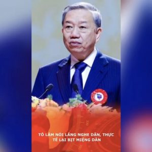 Tô Lâm nói lắng nghe dân, thực tế lại bịt miệng dân