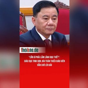 “Cần gì phải lắm lãnh đạo thế?”: Giáo dục tinh gọn, bài toán thiếu giáo viên vẫn chờ lời giải