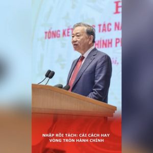 Nhập rồi tách: Cải cách hay vòng tròn hành chính