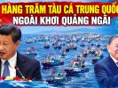 Hàng trăm tàu cá Trung Quốc ngoài khơi Quảng Ngãi