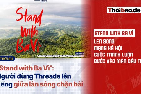 “Stand with Ba Vì” lên sóng mạng xã hội, cuộc tranh luận bước vào màn đấu trí