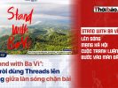 「Stand with Ba Vì」在社群媒體掀起熱潮，辯論進入智力交鋒階段
